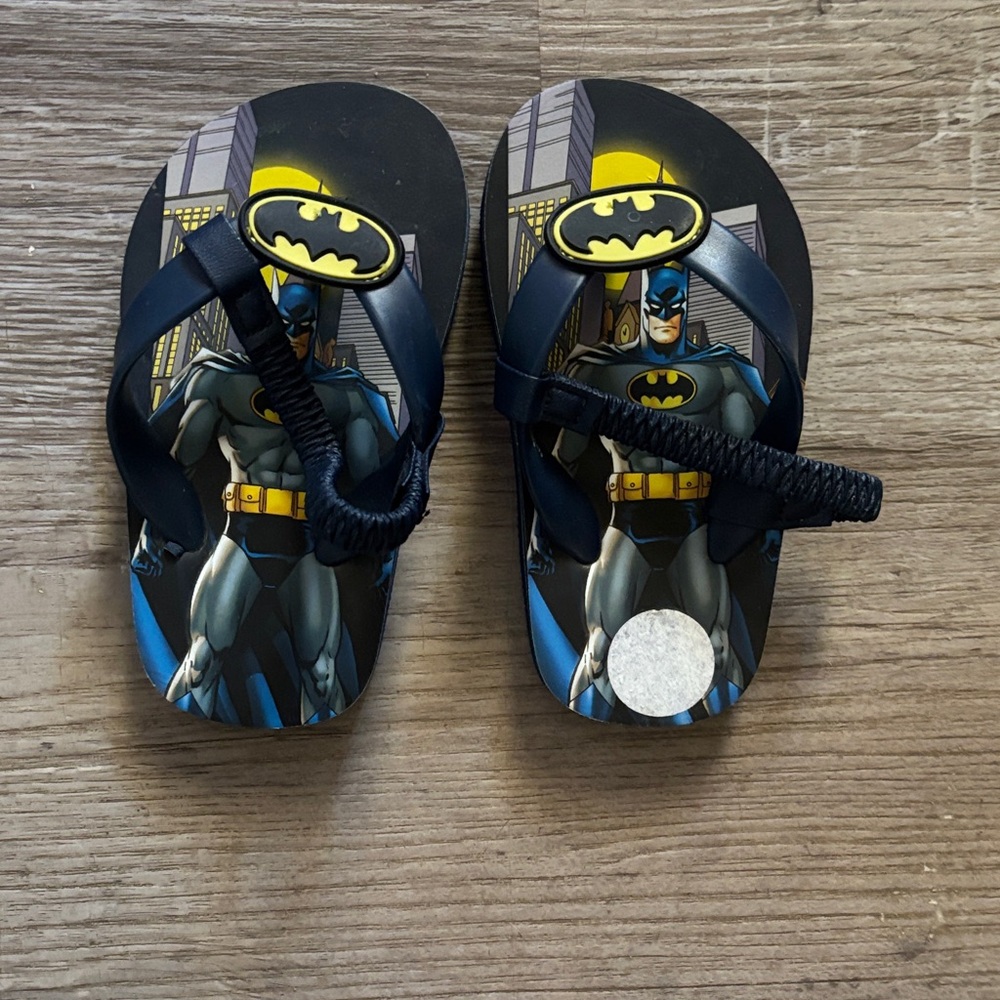 Batman Kids Flip Flops